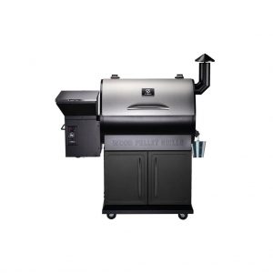 Front view of the Z Grills 700E Pellet Smoker