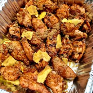 candied salted caramel wings - Z Grills Australia