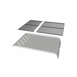 Grease Tray & Twin Grill Racks